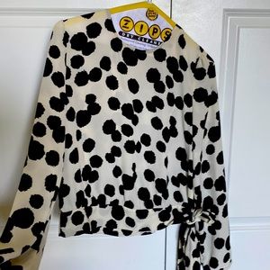 Spotted Blouse